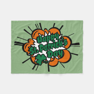 Happy St. Patrick's Day Fleecedecke