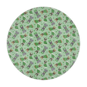 Happy St Patricks Day French Bulldogs Schneidebrett