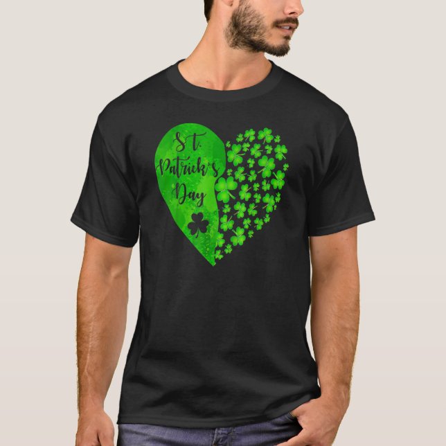 Happy St Patrick's Day Funny Saint Patrick Irish G T-Shirt (Vorderseite)