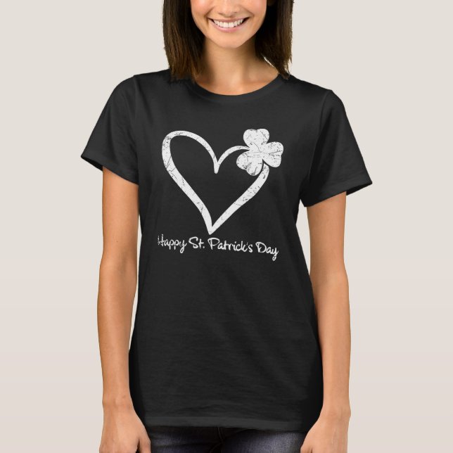 Happy St Patrick's Day Funny Saint Patrick Irish T-Shirt (Vorderseite)