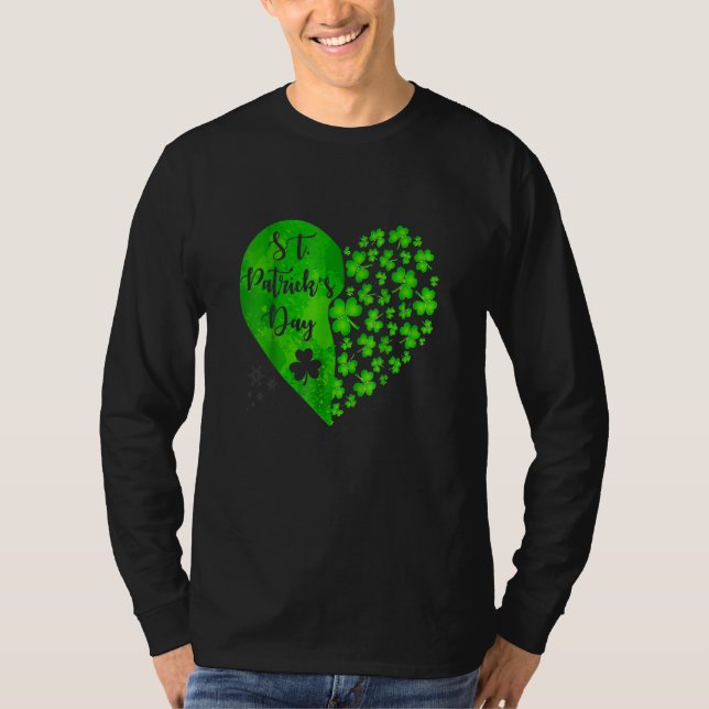Happy St Patrick's Day Funny Saint Patrick Irish T-Shirt (Vorderseite)