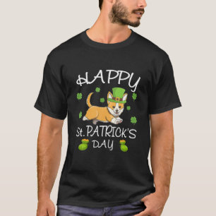 Happy St. Patrick's Day Funy Saint Patricks Corgi T-Shirt