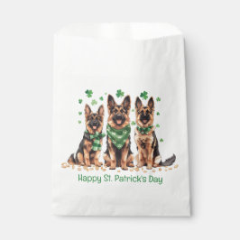Happy St. Patrick's Day German Shepherd Hogs Geschenktütchen