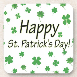 Happy St Patricks Day Getränkeuntersetzer