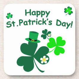 Happy St. Patrick's Day Getränkeuntersetzer