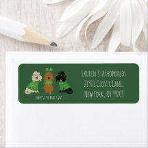 Happy St Patricks Day Goldendoodle Hunde