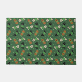 Happy St Patricks Day Goldendoodle Hunde Fußmatte