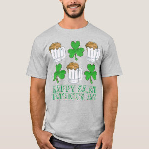 Happy St. Patrick's Day Green Beer Kleeblatt T-Shirt