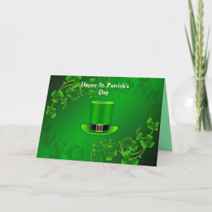 Happy St. Patrick's Day Gruß Karte