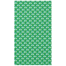 "Happy St. Patrick's Day" Handgeschriebene Kleeblä Tischdecke