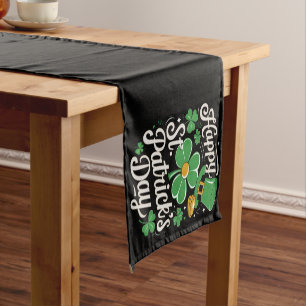 Happy St Patrick's Day Irish Heritage St Patty's Kurzer Tischläufer