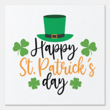 Happy St. Patrick's Day Irish Pride Kleeblatt Luck