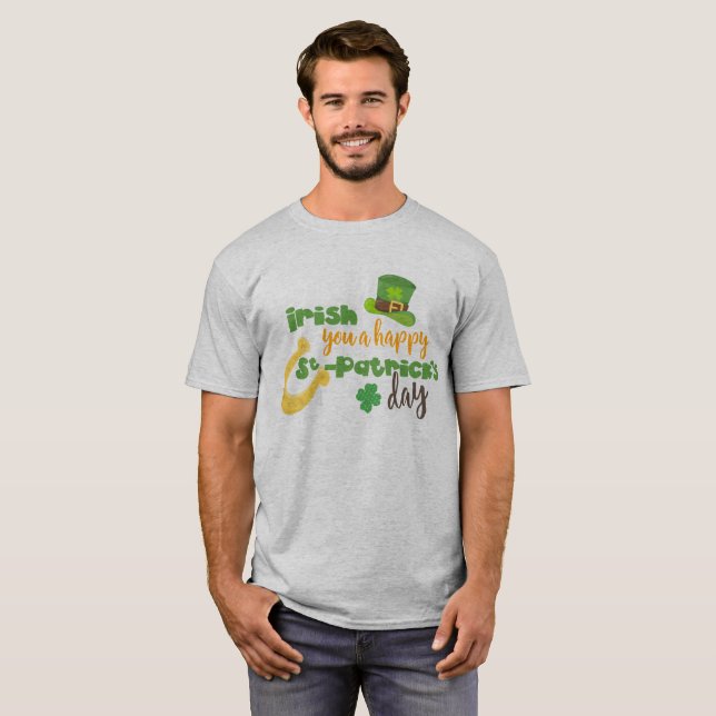 Happy St. Patrick's Day Irish T-Shirt (Vorne ganz)