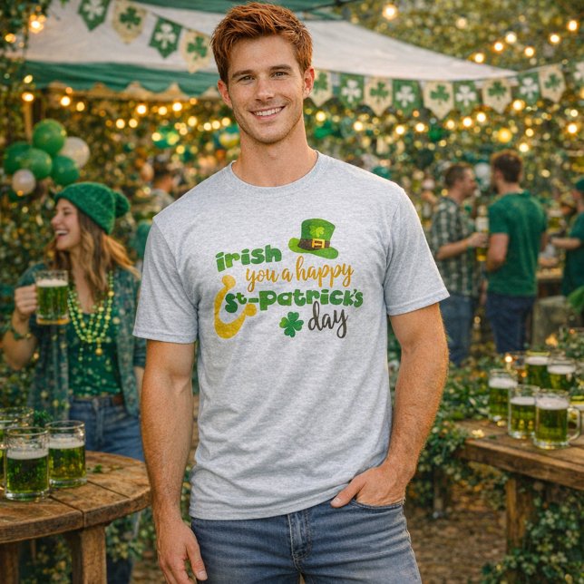 Happy St. Patrick's Day Irish T-Shirt (Von Creator hochgeladen)