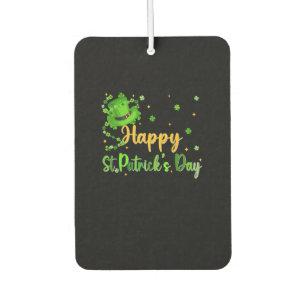 Happy St Patricks Day Kleeblatt Irish Mens Frauen Autolufterfrischer