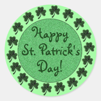 Happy St. Patrick's Day Kleeblatts Sticker