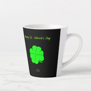 Happy St. Patrick's Day Kleine Latte Tasse