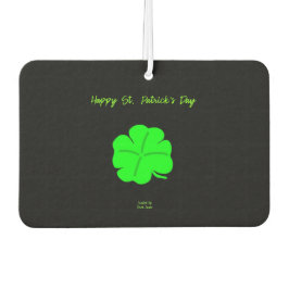 Happy St. Patrick's Day Landschaft Freshener Autolufterfrischer