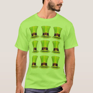 Happy St. Patrick's Day Leprechaun Tophat T-Shirt