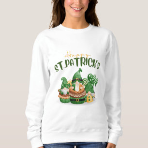 Happy St. Patricks Day - Lucky Irish Clover Party Sweatshirt