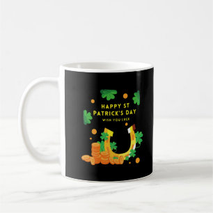 Happy St. Patricks Day - Lucky Irish Kleeblatt Kaffeetasse