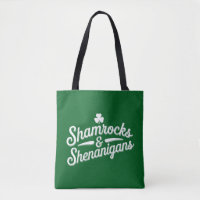 Happy St Patricks Day Lucky Kleeblatt & Shenanigan