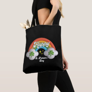 Happy St. Patrick's Day Niedlich Rainbow Tasche