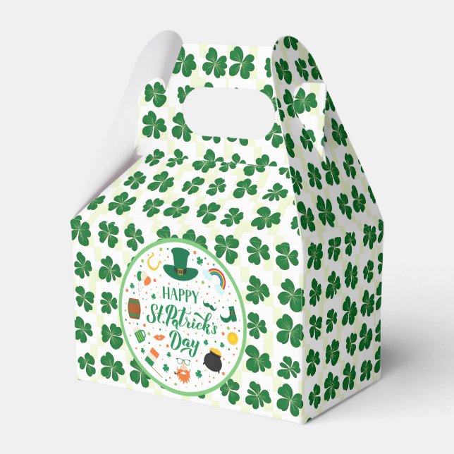 Happy St. Patrick's Day Party Geschenkschachtel (Vorderseite)