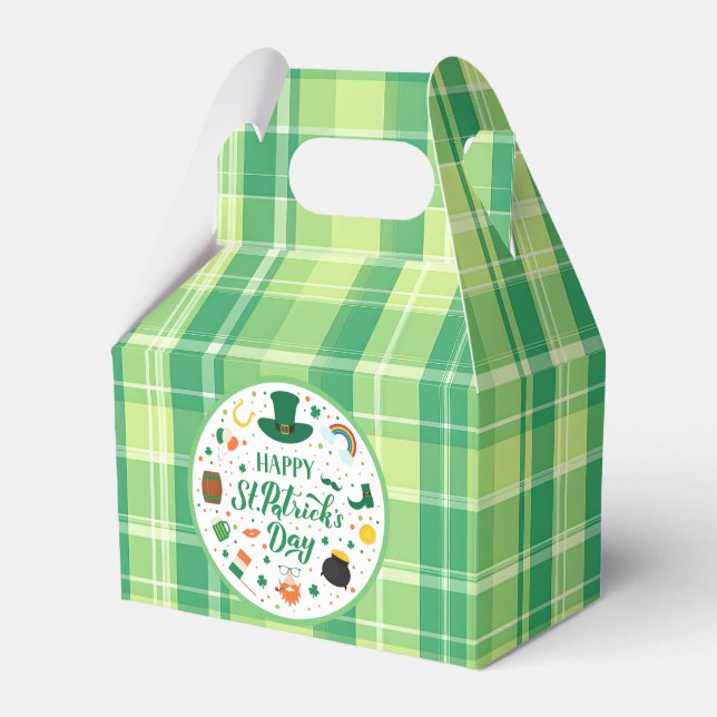 Happy St. Patrick's Day Party Geschenkschachtel (Vorderseite)