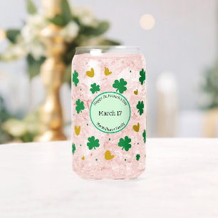 Happy St. Patrick's Day personnalisé avec Clovers