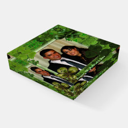 Happy St. Patrick's Day Photo Briefbeschwerer