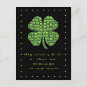 Happy St. Patrick's Day Postcard Postkarte