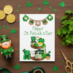 Happy St. Patrick's Day Postcard Postkarte