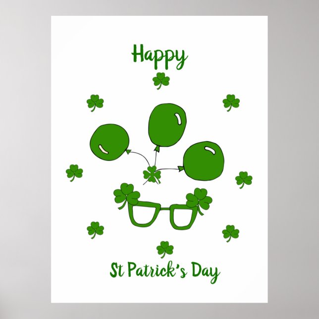 Happy St Patrick's Day Poster (Vorne)