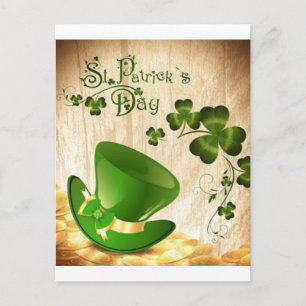 Happy St. Patrick's Day Postkarte