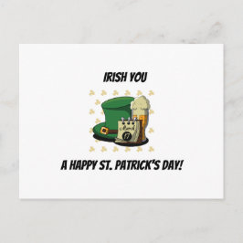 Happy St. Patrick's Day Postkarte