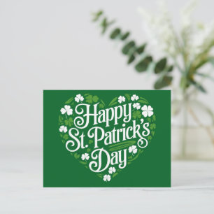 Happy St Patrick's Day Postkarte