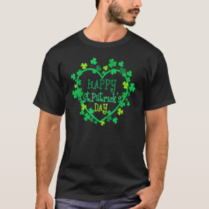 Happy St Patrick's Day Saint Patrick Irish Girl Bo T-Shirt
