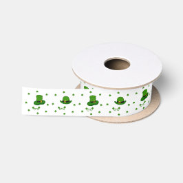 Happy St Patrick's Day Satinband