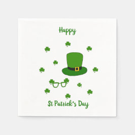 Happy St Patrick's Day Serviette