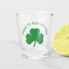 Happy St Patrick's Day Shot Glass Schnapsglas