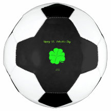 Happy St. Patrick's Day Soccer Ball