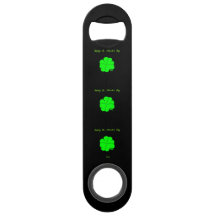 Happy St. Patrick's Day Speed Bottle Opener