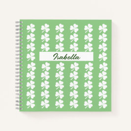 Happy St. Patrick's Day Spiral Notebook Notizbuch