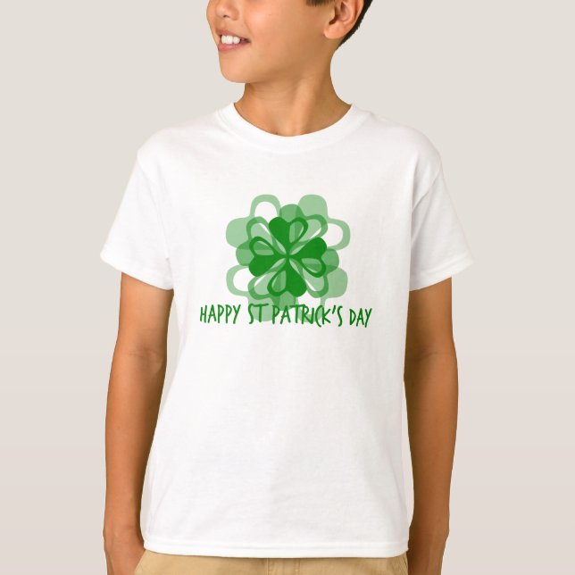 Happy St Patrick's Day T-Shirt (Vorderseite)