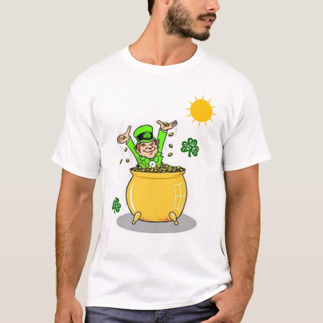 Happy St. Patrick's Day T - Shirt (Vorderseite)