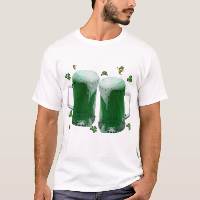 Happy St. Patrick's Day T - Shirt Beer (Vorderseite)