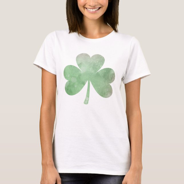 Happy St. Patrick's Day T - Shirt Lucky Fox T-Shir (Vorderseite)