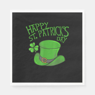 Happy St Patricks Day T - Shirt Serviette
