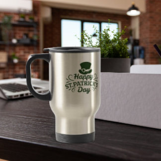 Happy St. Patrick's Day Tumbler Reisebecher